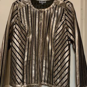 Black and gold jacket